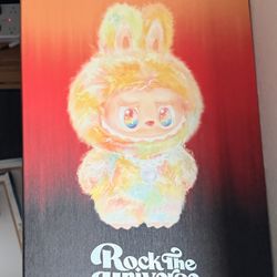 Pop Mart Rock The Universe “Big Into Energy” Vinyl Plush Doll – Brand New