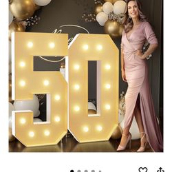 4 Feet Light Up Numbers 