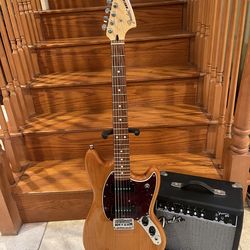 Fender MIM Mustang 90 (Brand New) w/ Fender Amp