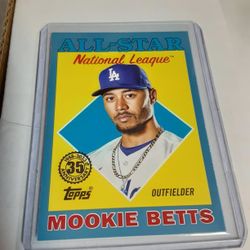 Mookie Betts 2023 Topps Series 2 Blue Parallel