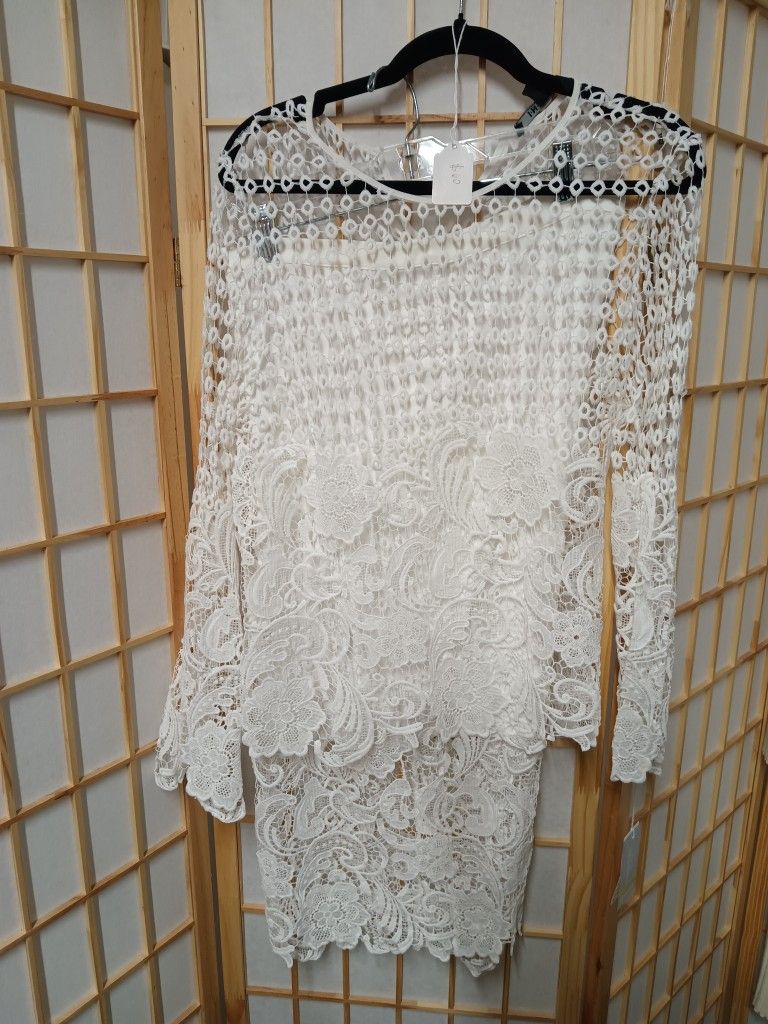 Insight New York Two Piece Skirt and Shirt