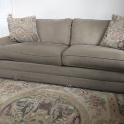Couch And Loveseat W/ accent Pillows 