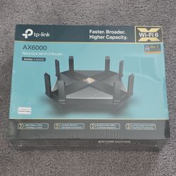 (Brand New) - TP-LINK Archer AX6000 Next-Gen Wi-Fi 6 Router (Unopened/ Brand New)