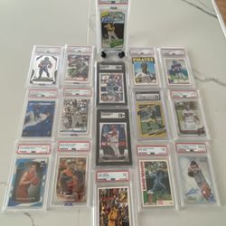 Sports Collection Slabbed Cards Older Cards Magic Johnson Signed Jersey Jim Palmer And Mo Vaughn Signed Baseballs 