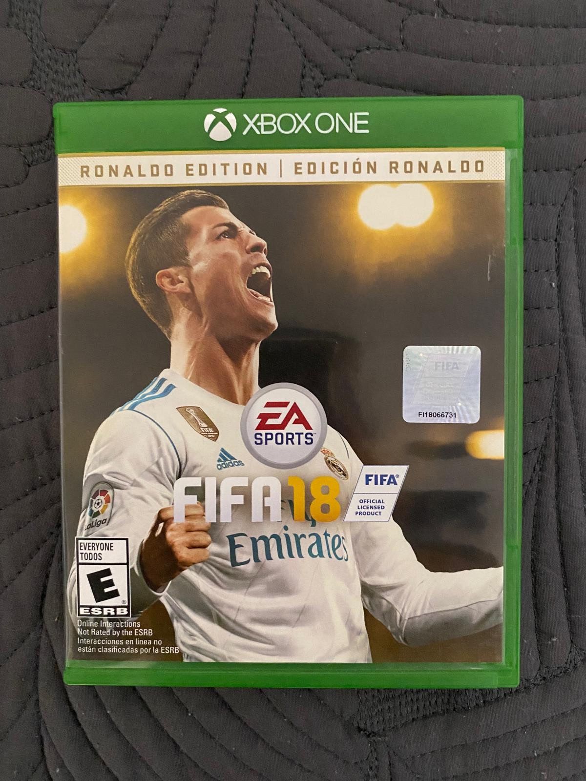 Fifa 18 Ronaldo Edition Xbox One Video Game