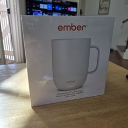 14oz Ember Mug 2 (White) Band New