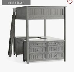 Kids Loft Bed And Desk