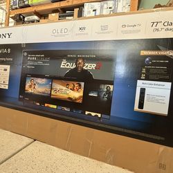 sony xr80c 77” oled open box