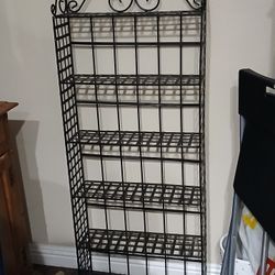 Nice Black Metal Shelf