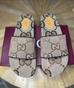 Gucci Slides Brand New With Original Box