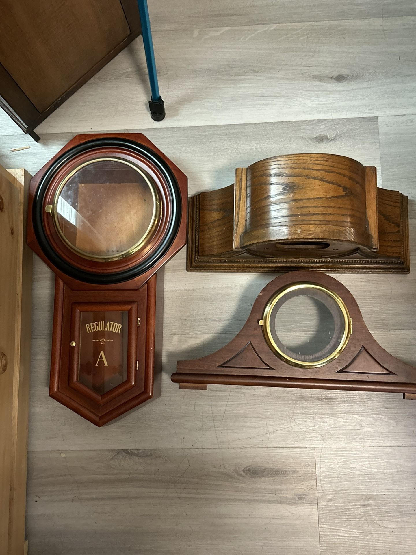 Clock Cases Please Take All