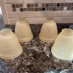 4 Ceiling Fan Light Shades Or Vanity Light Shades