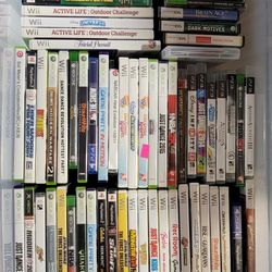 109 Video Games For Sale $2 Each 