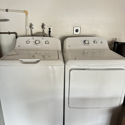Laundry Washer And Dryer GE
