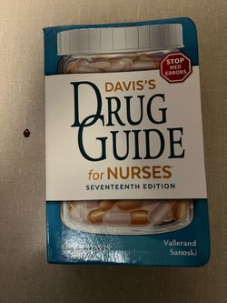 Nursing Drug Book