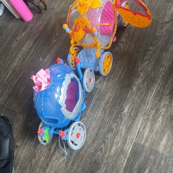 Doll Princess Carriage 