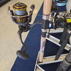 Fishing rod and reel