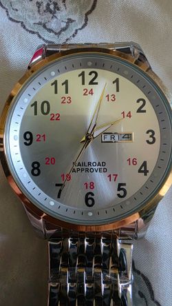 NEW railroad approved Premier watch TIME