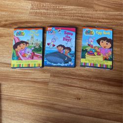 Nick Jr Dora The Explorer DVDs 