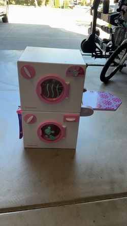 American Girl Bitty Baby Lot – Washer/Dryer + Large Accessory Collection – $175