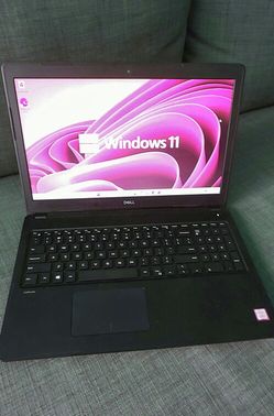 DELL LAPTOP  NOTEBOOK 15" UNLOCKED   WINDOWS 11 8GB RAM  256ssd  COMPUTER FREE CHARGER works great 
