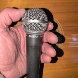 ****$60****SHURE SM58 Vocal Mic  Non Wired XLR To XLR No On/Off Switch