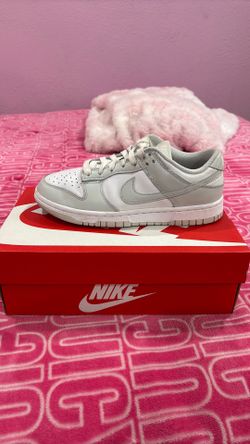 Nike dunk low white/dust white