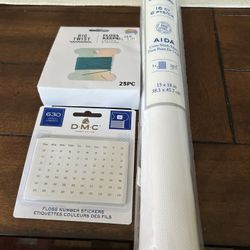 Counted Cross Stitch Supply Lot