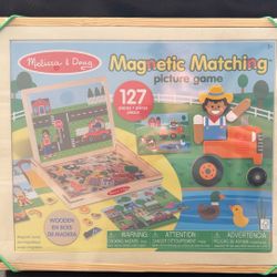 Melissa And Doug Magnetic Picture Game. New Sealed. 