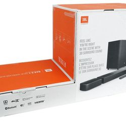 New Jbl 9.1 Sound Bar With Wireless Subwoofers 820 Watts
