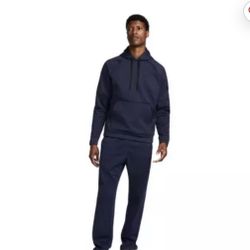 Nike Hoodie Navy Blue Therma-Fit Large 