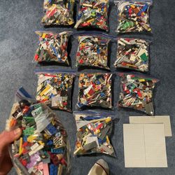 26 Lbs Of Legos Full Variety 