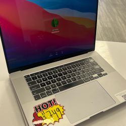 MacBook Pro 16in. 2019 16Ram 2TB i7 