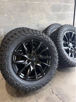 4 New 20” Chevy Silverado Gmc Sierra Wheels Tires Rims 2026