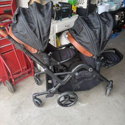 Contour double stroller