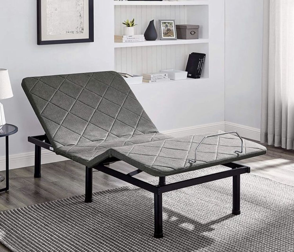 New Full Size Adjustable Bed Size Base with Head and Foot Incline, Remote Control