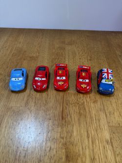 Disney Pixar Cars Die-Cast Toy Cars Set of 5