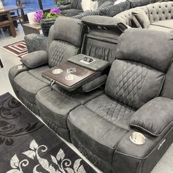 Furniture, Sofa, Sectional Chair, Recliner, Couch, Cock Table, Tv, Stand Power, Usb