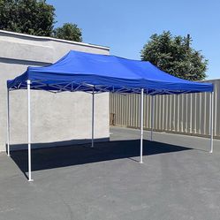 New in box $165 Heavy Duty 10x20 FT Ez Pop Up Canopy Outdoor Party Tent Instant ,Shades w/ Carry Bag 
