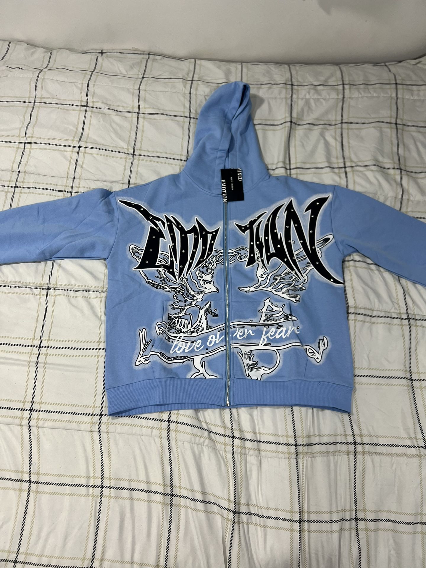 MIXED EMOTIONS ZIP UP