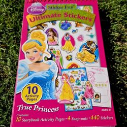 Disney Princess Sticker Activity Book!