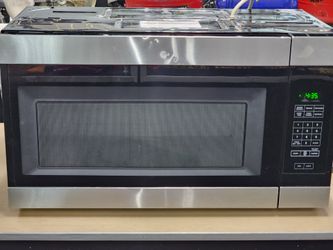Amana Microwave Over-the-Range StainlessSteel,  1.6 Cu.Ft., with Microwave Turntable, & Mounting Bracket