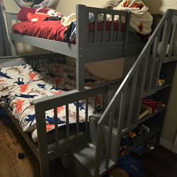 Full With A Twin Bunk Bed
