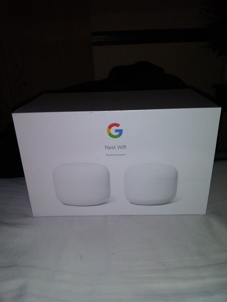 Google Nest wifi Router + Point