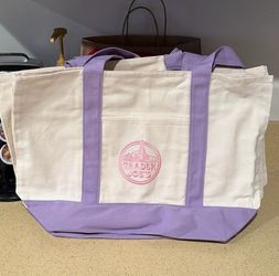 Trader Joe’s Large Canvas bag lavender