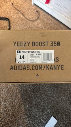 Adidas Yeezy Boost 350 V2 Size 14