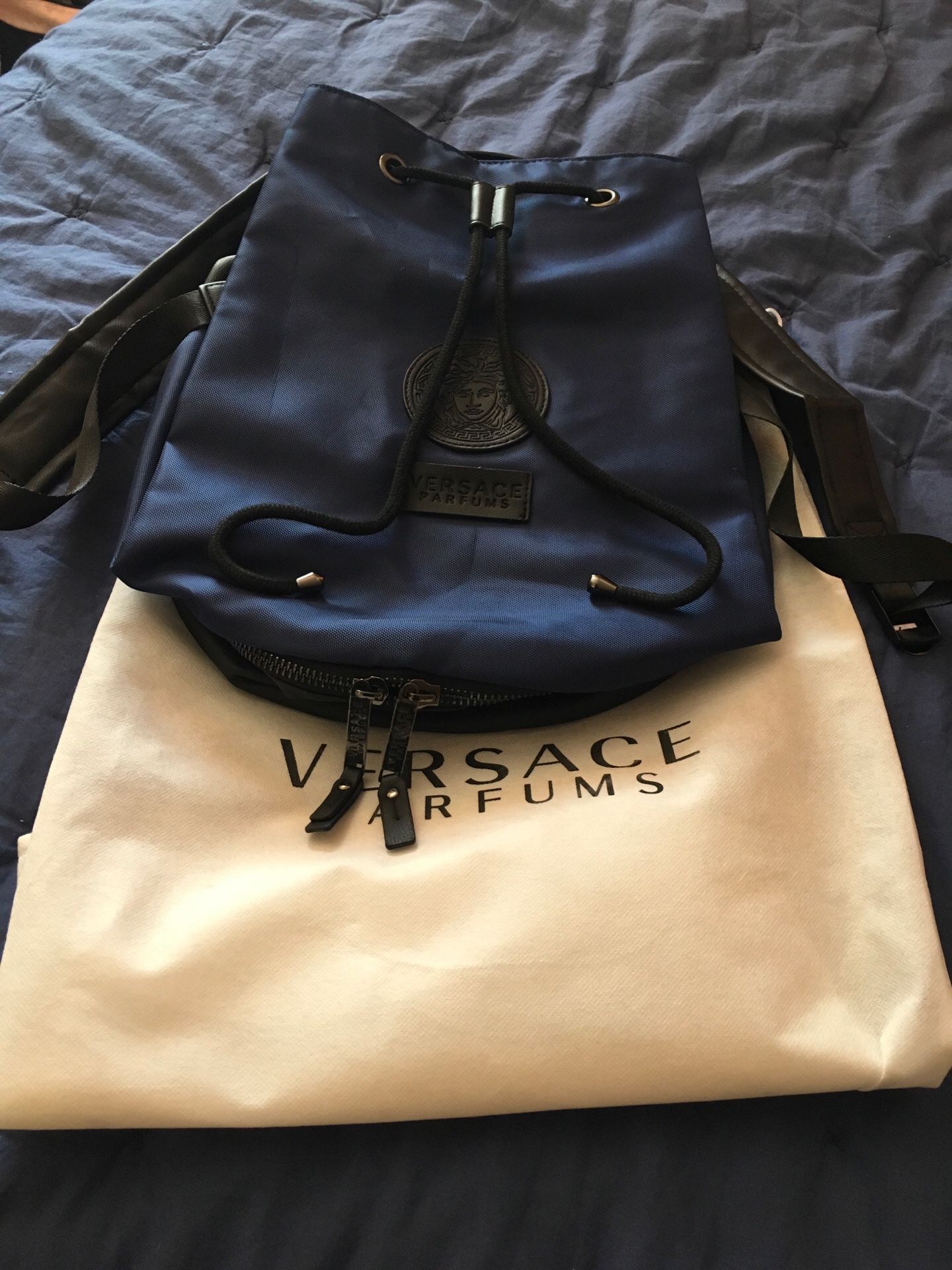 Versace backpack/duffle bag NEW