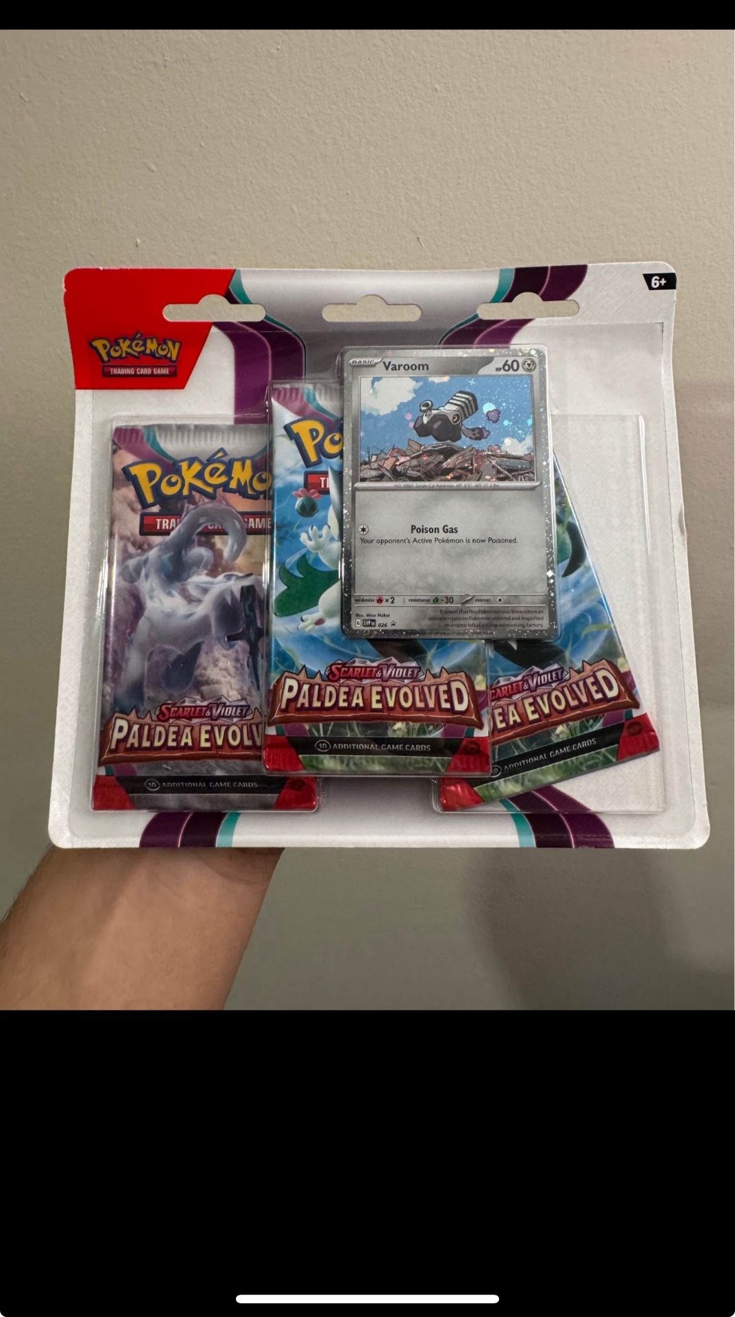 Paldea Evolved 3 Pack Blister