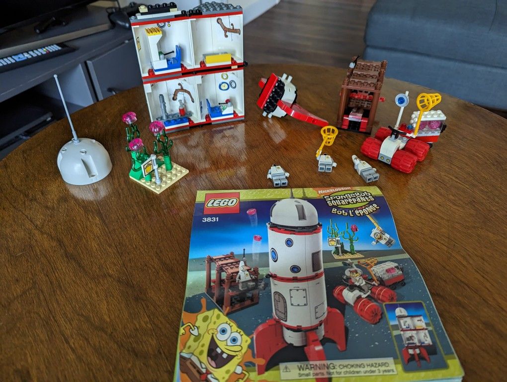 LEGO Spongebob Squarepants Rocket Ride Set 3831
