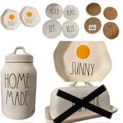 New Rae Dunn Farmhouse Breakfast Items